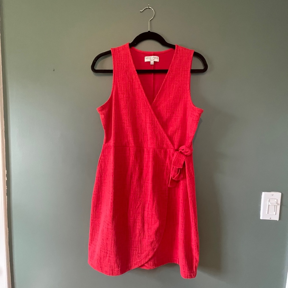 Madewell x Texture & Thread Wrap Dress | Size M